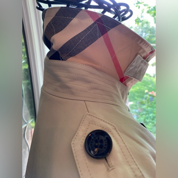 ❤️ GORGEOUS Burberry Brit Trench Sz 14 ✨ - Picture 4 of 16